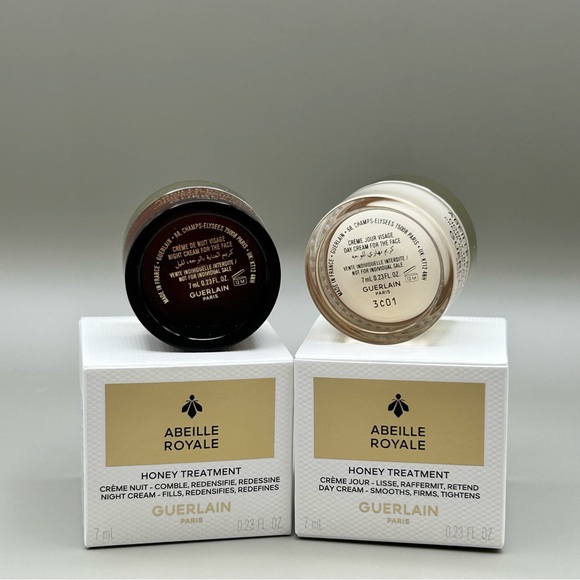 GUERLAIN ABEILLE ROYALE HONEY TREATMENT DAY CREAM & NIGHT CREAM SET - Picture 2 of 2